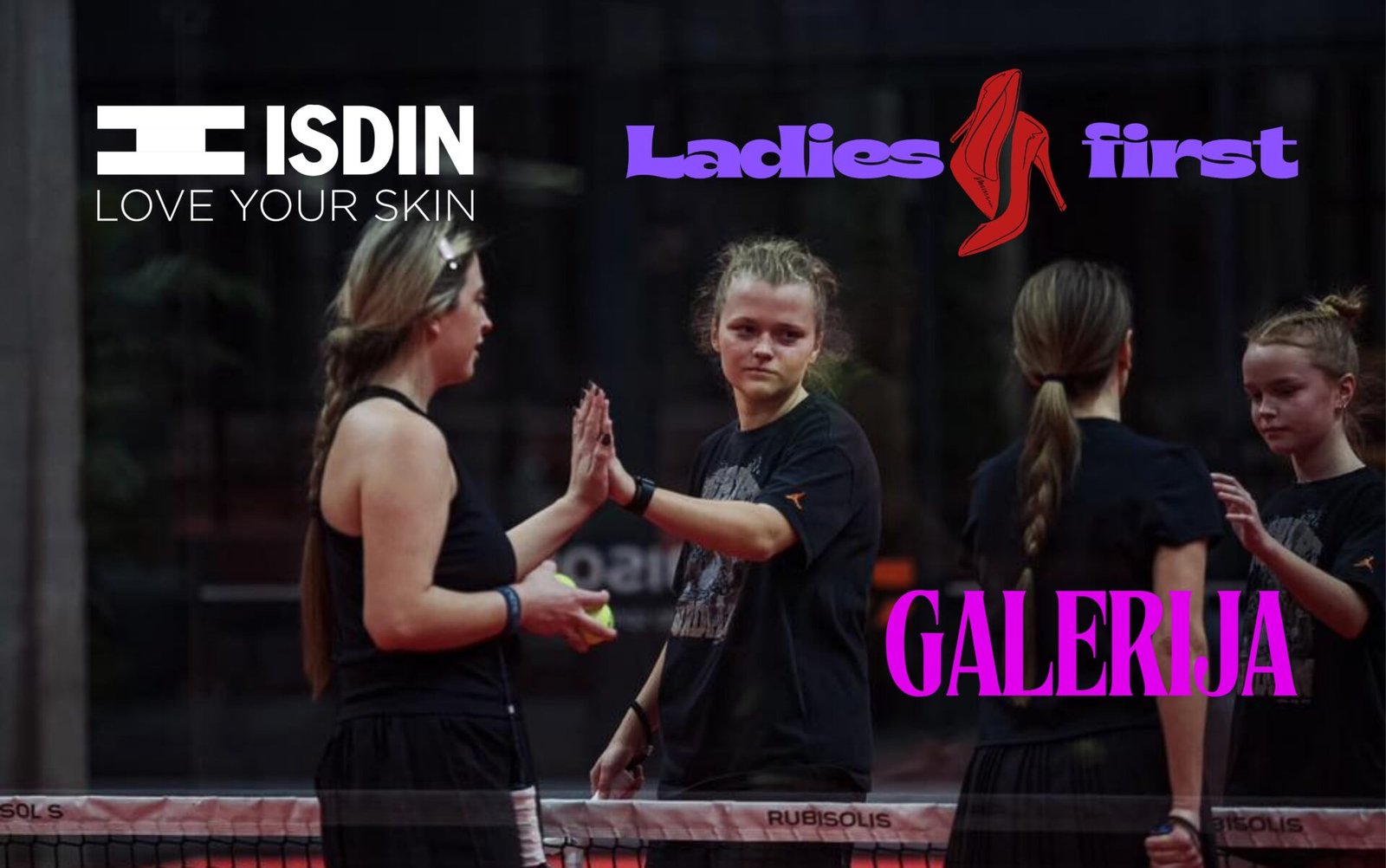 ISDIN LADIES FIRST padelio turnyro nuotraukos